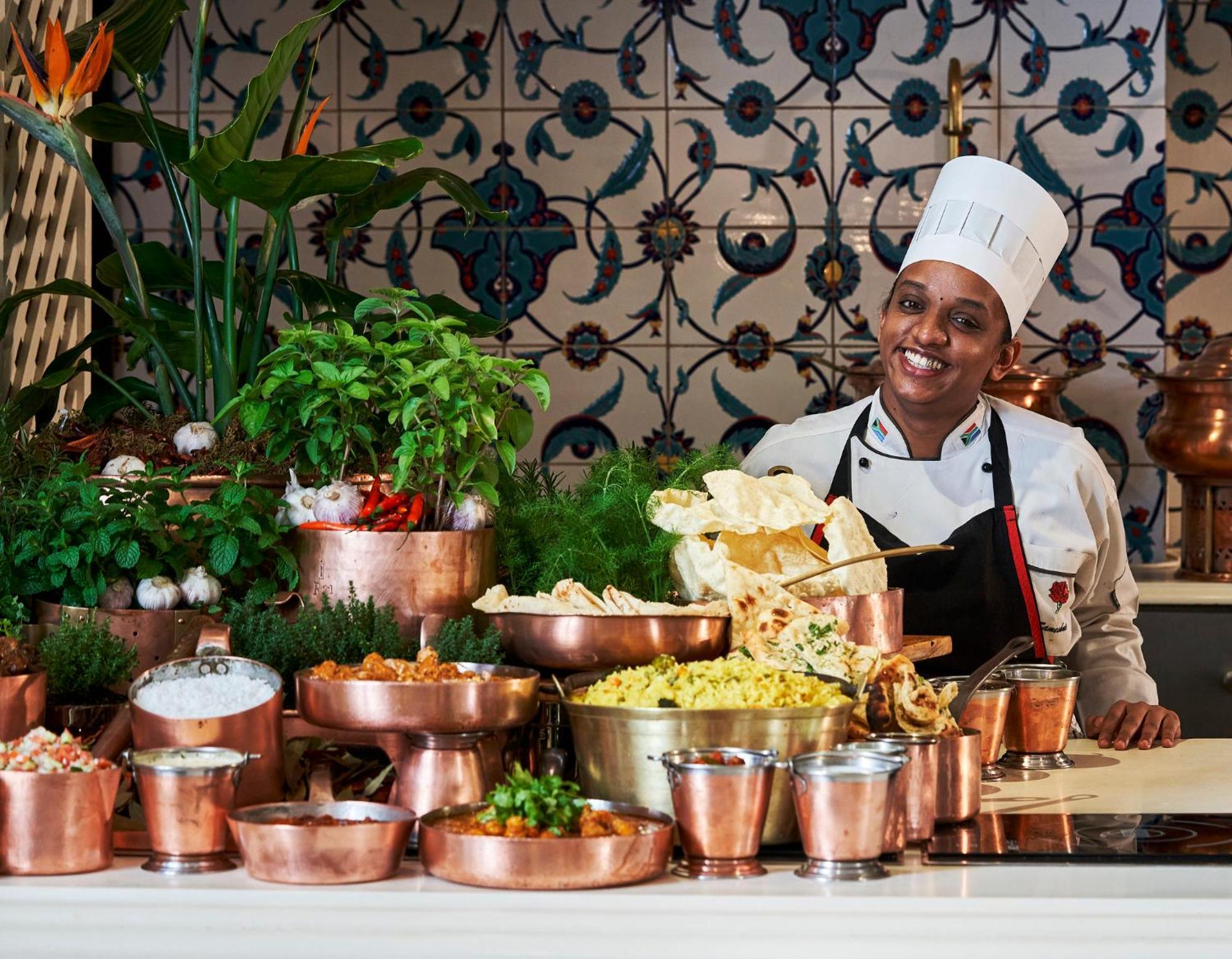 The Oyster Box Hotel Umhlanga Rocks Екстериор снимка Indian cuisine